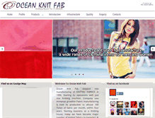 Tablet Screenshot of oceanknit.com